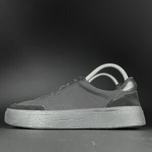 Kizik Prague Women’s 7.5 Hands Free Black Canvas Casual Shoes Lace up Sneakers